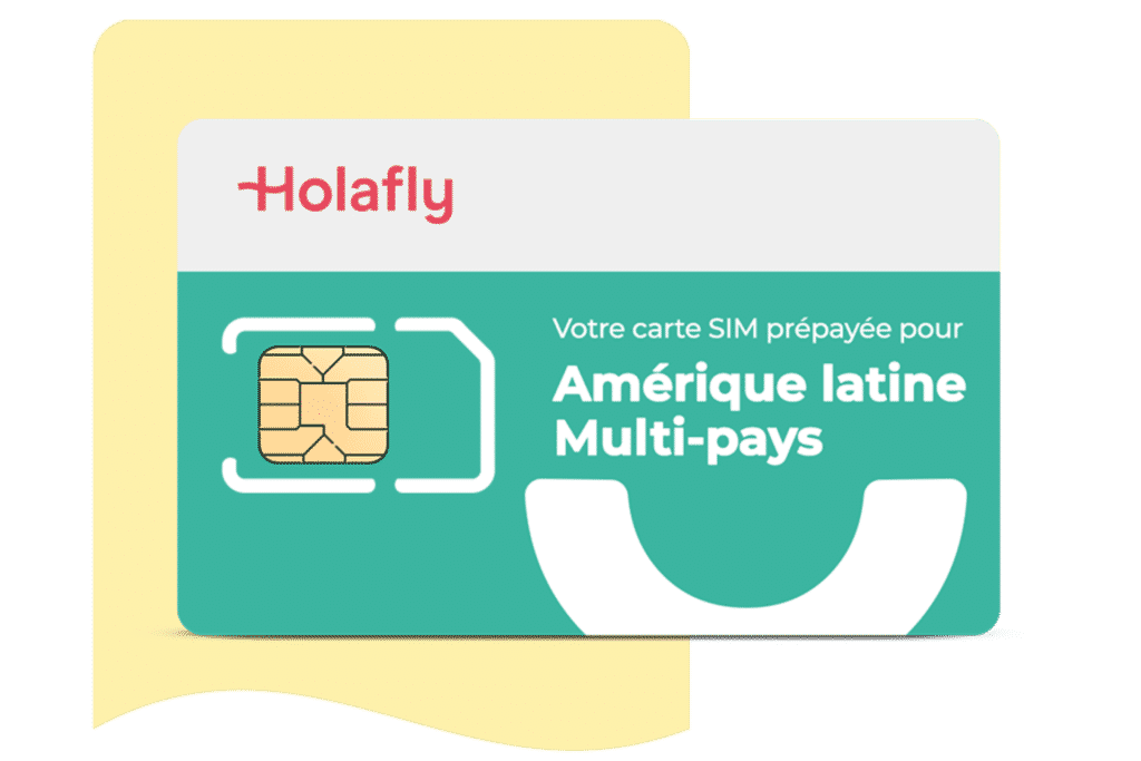 Carte SIM prépayée Amérique Latine Holafly