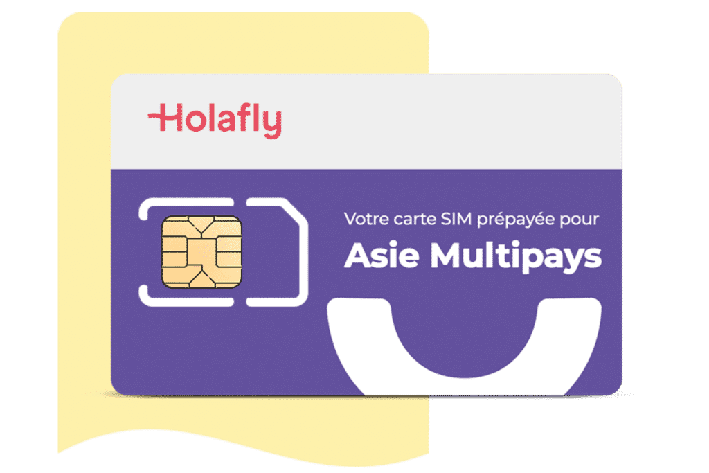 Carte SIM Prépayée Asie Multi Pays, Holafly