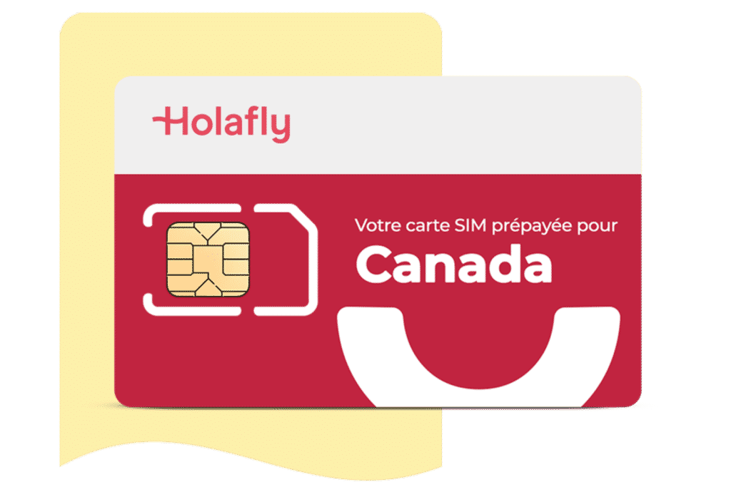carte SIM prépayée Canada d´Holafly