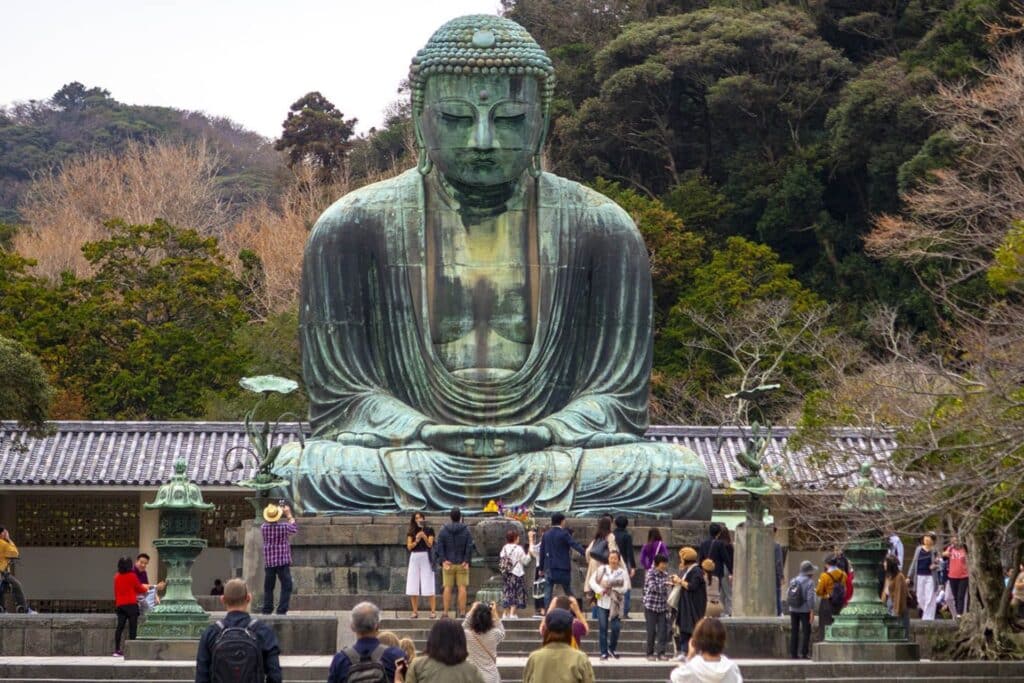ville de kamakura et son bouddha au japon